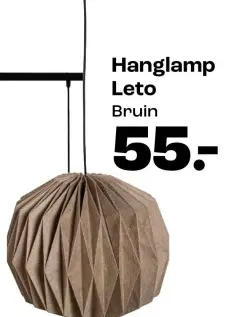 Promotie: Hanglamp Leto