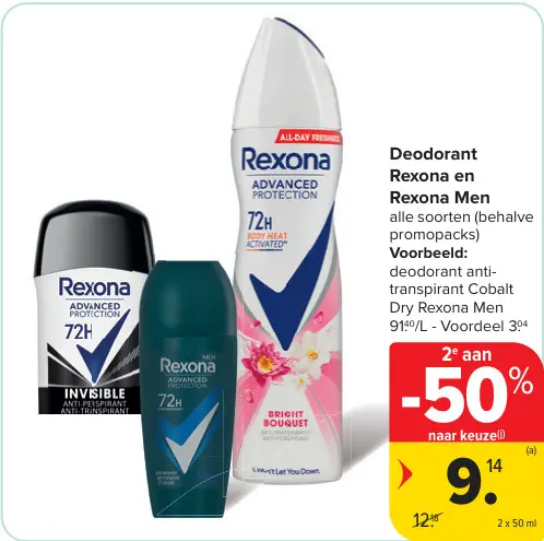 Promotie: Deodorant