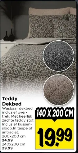 Aanbieding: Teddy Dekbed