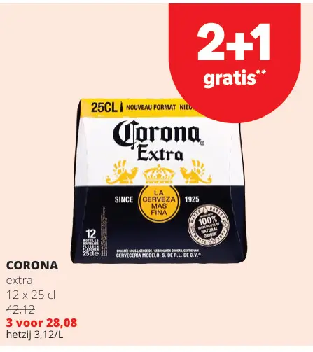 Promotie: CORONA extra