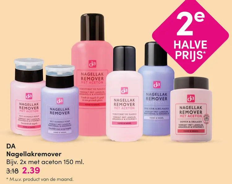Aanbieding: Nagellakremover