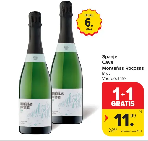 Promotie: Cava Montañas Rocosas Brut