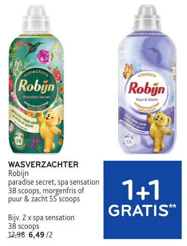 Promotie: Wasverzachter