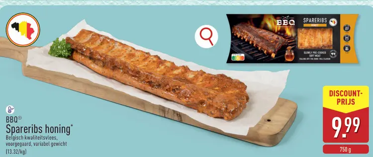 Promotie: Spareribs honing