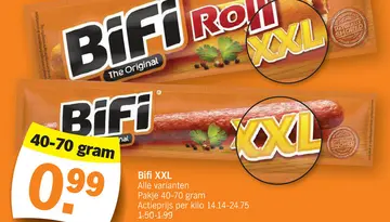 Aanbieding: Bifi XXL