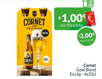 Offre: Cornet Gold Blond