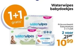 Aanbieding: Waterwipes babydoekjes