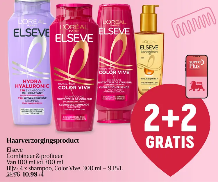Promotie: Haarverzorgingsproduct