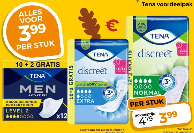 Aanbieding: Incontinentiemateriaal