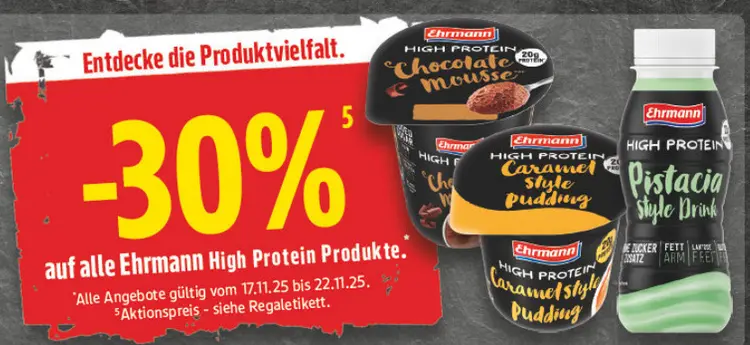 Aanbieding: High Protein Produkte