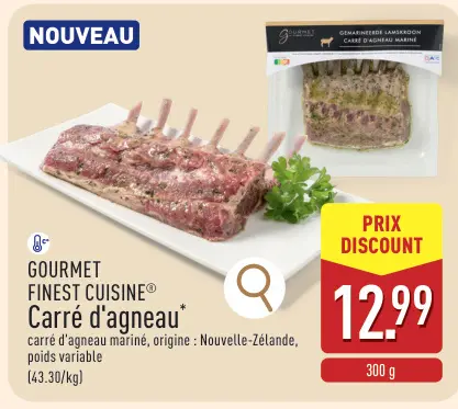 Offre: Carré d'agneau