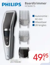 Promotie: Baardtrimmer