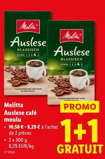 Offre: Auslese café moulu