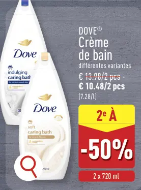 Offre: Crème de bain