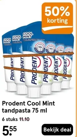 Aanbieding: Cool Mint tandpasta