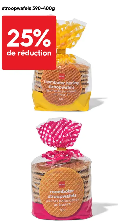 Offre: roomboter stroopwafels