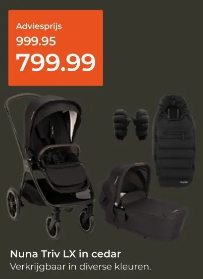 Aanbieding: Triv LX in cedar