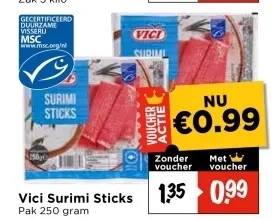 Aanbieding: Vici Surimi Sticks