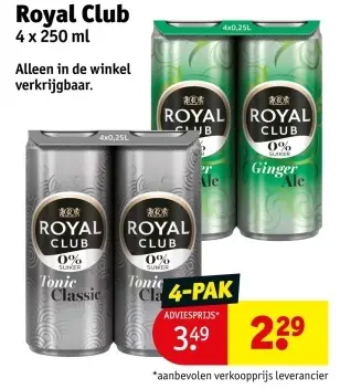 Aanbieding: Royal Club