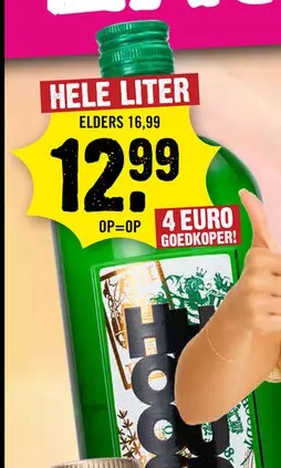 Aanbieding: Hooghoudt Jonge Dubbele Graanjenever