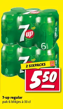 Aanbieding: 7-up regular