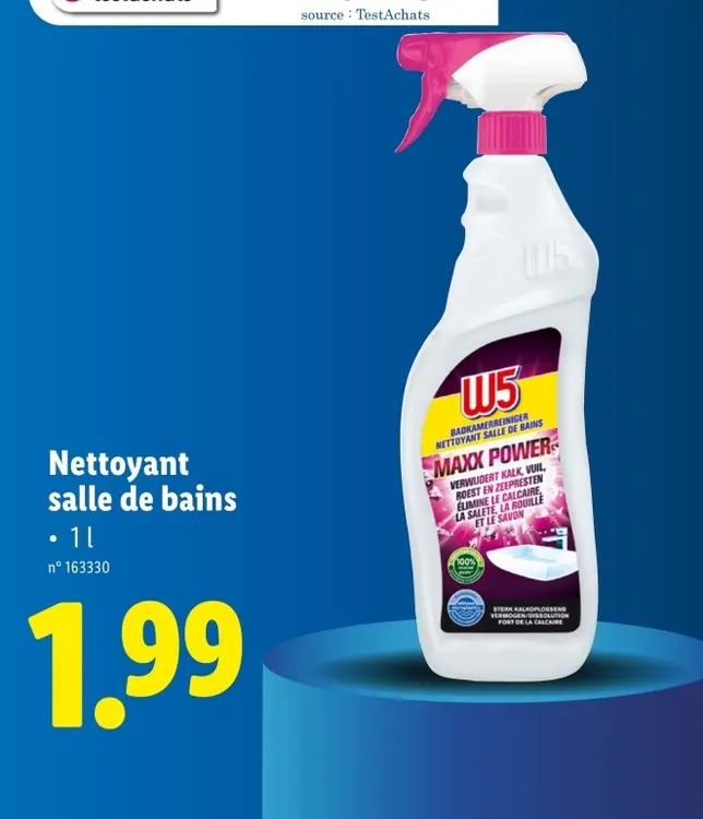 Offre: Nettoyant salle de bains