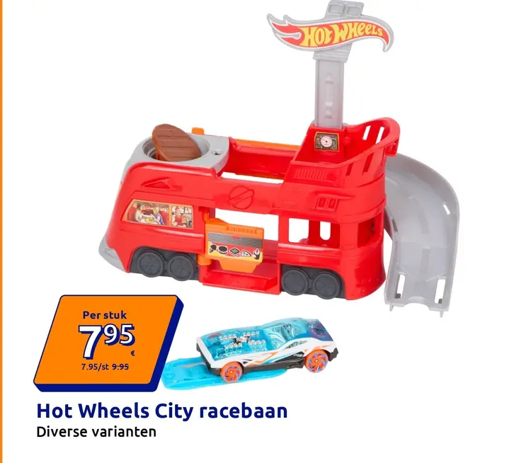 Promotie: Hot Wheels City racebaan