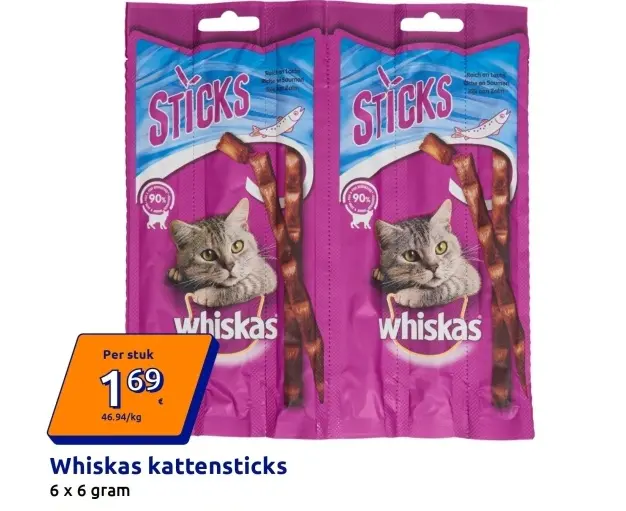 Aanbieding: kattensticks