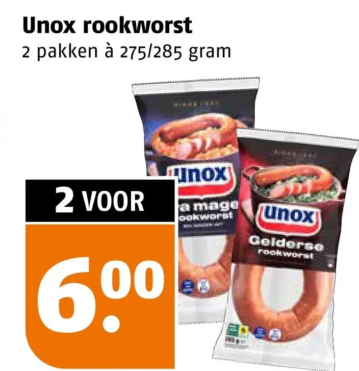 Aanbieding: Rookworst