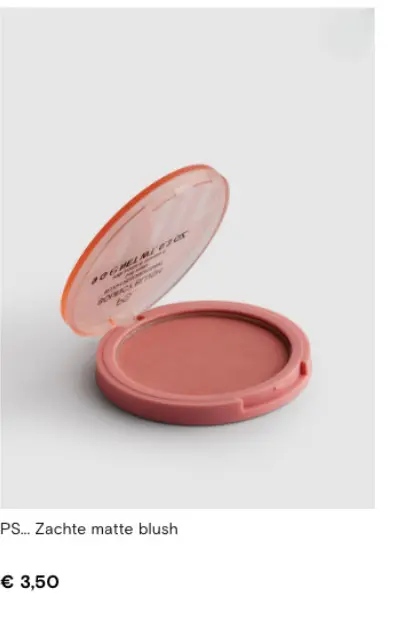 Promotie: Zachte matte blush