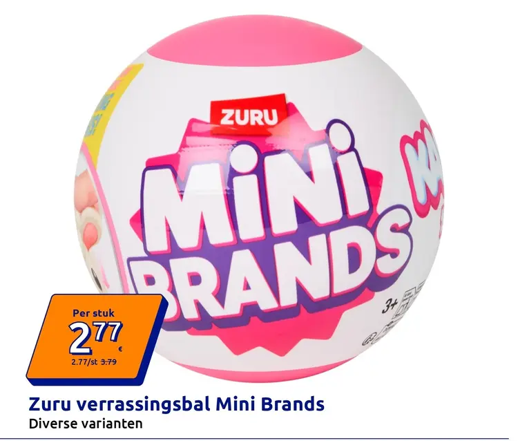 Promotie: Zuru verrassingsbal Mini Brands