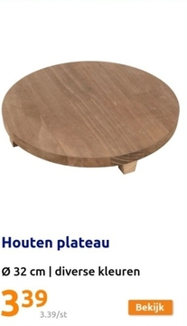 Aanbieding: Houten plateau