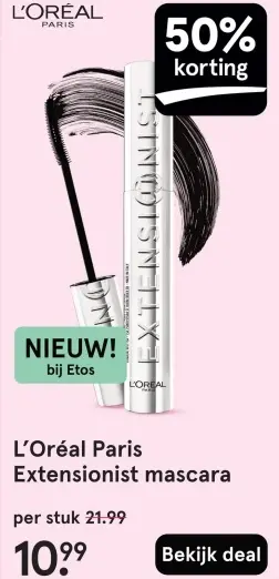Aanbieding: Extensionist mascara