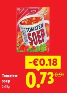 Aanbieding: Tomatensoep