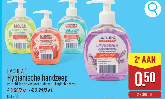 Promotie: Hygiënische handzeep