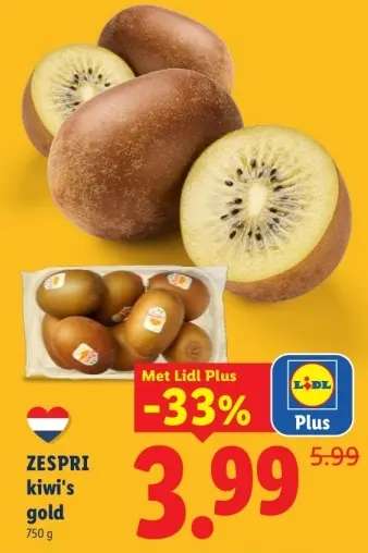 Aanbieding: Kiwi's gold