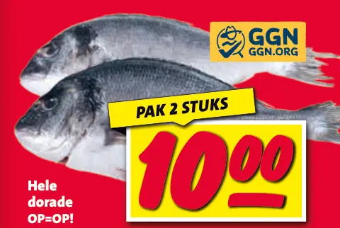 Aanbieding: Hele dorade