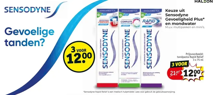 Aanbieding: Gevoeligheid Plus