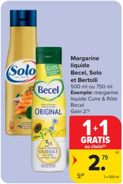 Offre: Margarine liquide