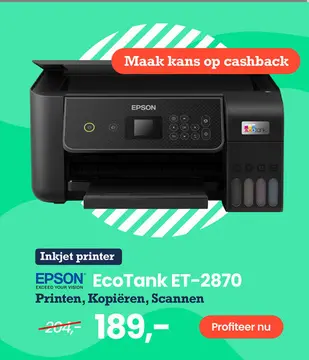 Aanbieding: EcoTank ET-2870