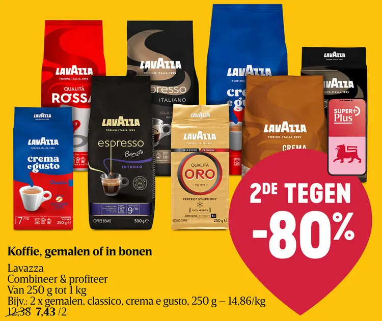 Promotie: Koffie, gemalen of in bonen