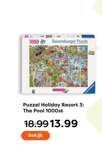 Aanbieding: Puzzel Holiday Resort 3: The Pool