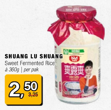 Aanbieding: SHUANG LU SHUANG Sweet Fermented Rice