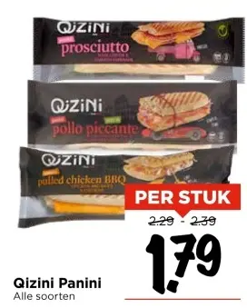 Aanbieding: Qizini Panini