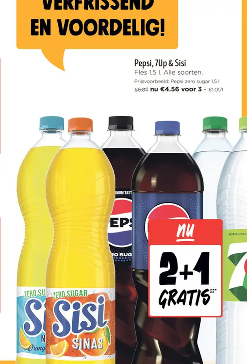 Promotie: Pepsi, 7Up & Sisi