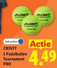 Aanbieding: 3 Padelballen Tournament PRO