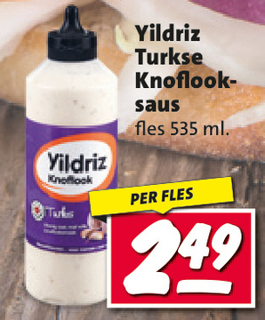 Aanbieding: Yildriz Turkse Knoflook- saus