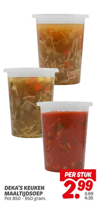 Aanbieding: Maaltijdsoep