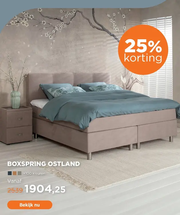 Aanbieding: Boxspring Ostland