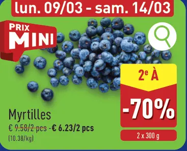 Offre: Myrtilles